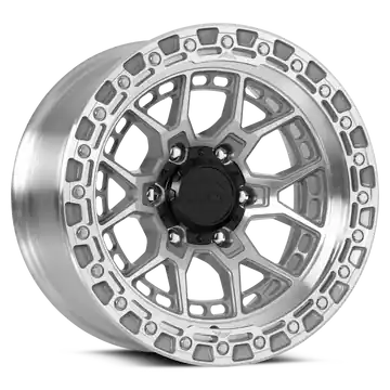 Reduced Price Lock Offroad Commando Wheel 20x9 6x135 Machined w/ Clear Coat 0mm - FREE T-SHIRT INCLUDED!