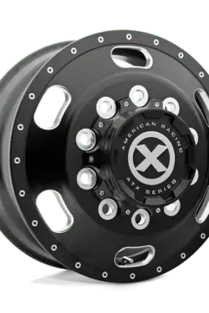 ATX AO402 INDY 10X285.75 24.5X8.25 +144 SATIN BLACK MILLED - FRONT Order Now