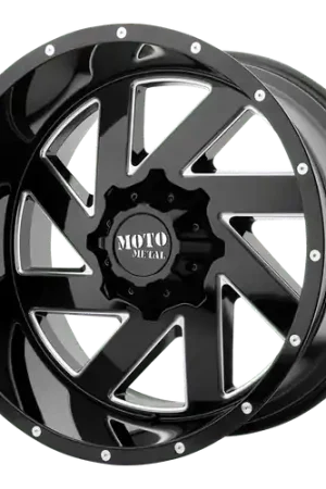 Worldwide Shipping Moto Metal MO988 MELEE 6X135/6X139.7 20X9 +18 GLOSS BLACK MILLED