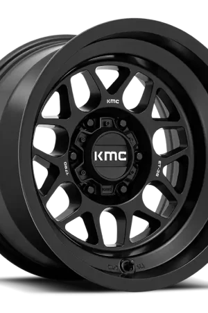 Kmc Km725 Terra Wheel 20x9 6x139.7 Satin Black 0mm - FREE T-SHIRT INCLUDED! No Minimum Order