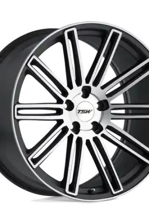 Markdown TSW CROWTHORNE 5X114.3 20X10 +40 MATTE GUNMETAL W/ MATTE MACHINE FACE