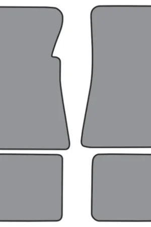 Floor Mats for 1955-1956 Mercury Montclair (FM80F FM18R) Loop 4Pc Crafted