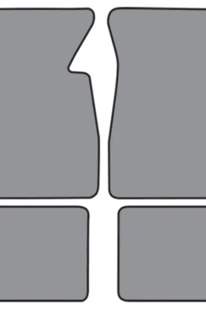 Affordable Floor Mats for 1961-1962 Oldsmobile Super 88 (FM32F FM2R) Loop 4Pc