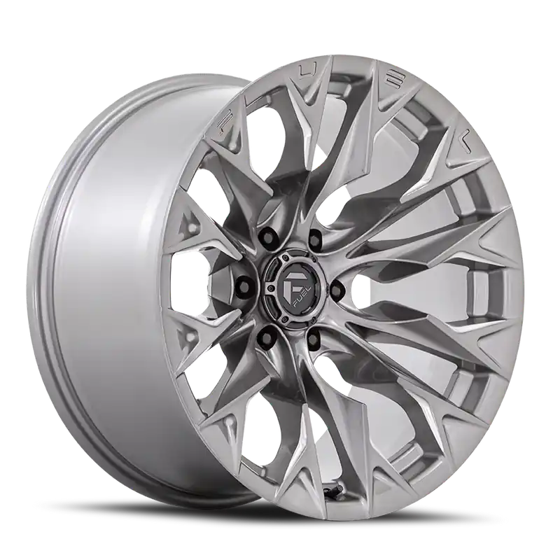 Fuel D806 Flame Wheel 20x9 6x139.7 Platinum 20mm - FREE T-SHIRT INCLUDED! Wholesale