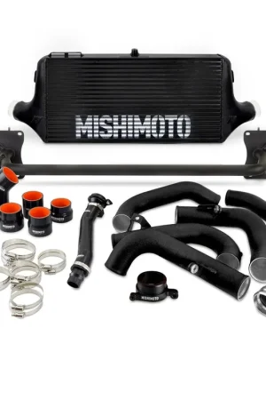 Mishimoto Performance Front-Mount Intercooler Kit - Black / Black Pipes - 2022-2024 Subaru WRX Limited Edition