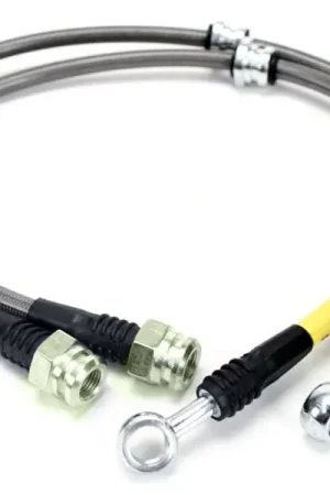 Same Day Shipping Stoptech Stainless Steel Brake Lines Rear - 2004-2007 Subaru STI