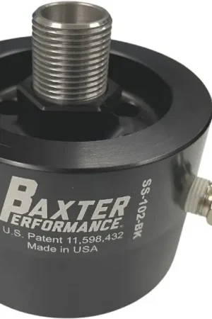 Best Choice Baxter Performance Subaru Spin-on Anti-Drain Oil Filter Adapter - Subaru Models (Inc. 2015-2024 Subaru WRX / 2022-2024 Toyota GR86/ 2020-2024 Subaru BRZ)