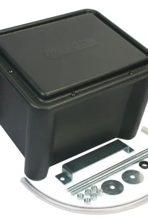 Discount Moroso Sealed Battery Box Black w/Mounting Hardware - Black
