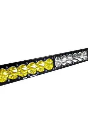 Today Only Baja Designs OnX6 Arc Series Dual Control Pattern 30in LED Light Bar - Amber/White