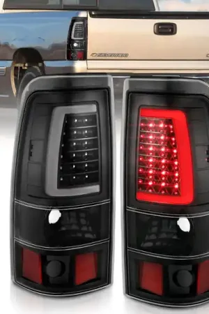 ANZO 2003-2006 Chevy Silverado 1500 LED Taillights Plank Style Black w/Clear Lens Shop Now