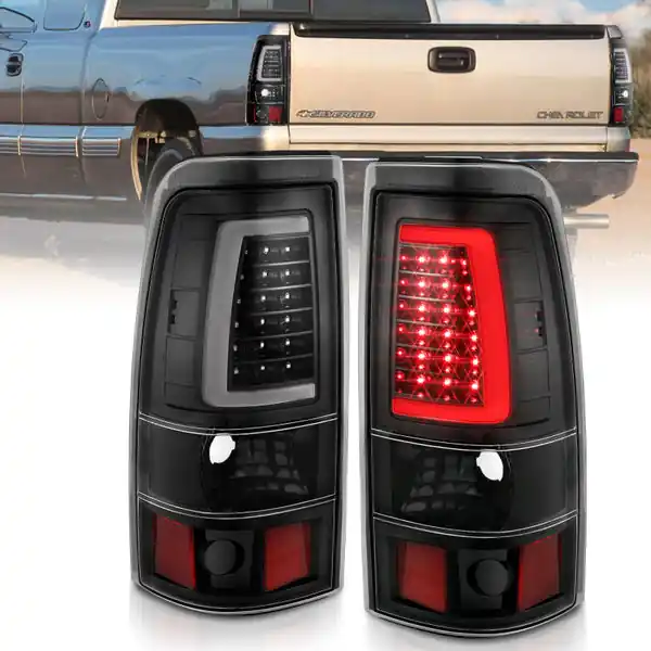ANZO 2003-2006 Chevy Silverado 1500 LED Taillights Plank Style Black w/Clear Lens Shop Now
