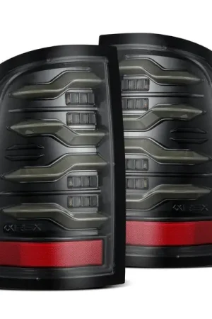 Wholesale AlphaRex 09-18 Dodge Ram Luxx-Series LED Tail Lights Alpha-Black w/ Activation Light & Seq. Signal
