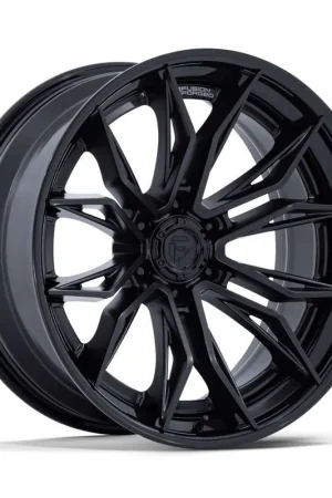 Super Sale Fuel Fc404 Mutiny Wheel 22x10 6x135 Matte Black w/ Gloss Black Lip -18mm - FREE T-SHIRT INCLUDED!