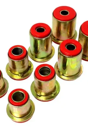 Energy Suspension 86-88 Toyota 4 Runner/PickUp Red Front Control Arm Bushing Set (Lowers ONLY) Genuine