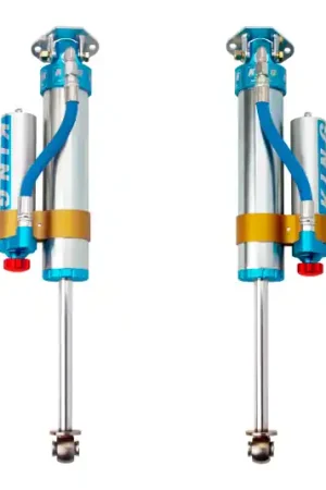 King Shocks 97-06 Jeep Wrangler TJ Rear 2.5 Dia Piggy Hose Res Shock 3-5in Lift w/Adjuster (Pair) Big Sale