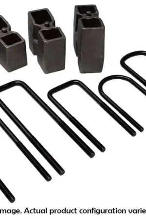 Must Have Skyjacker 2007-2007 Chevrolet Silverado 2500 HD Classic 4WD Suspension Block and U-Bolt Kit