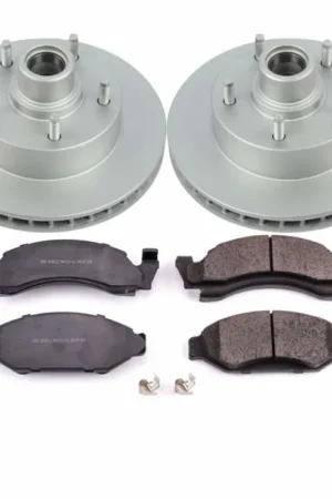 Special Discount Power Stop 1986 Ford E-150 Front Z17 Evolution Geomet Coated Brake Kit