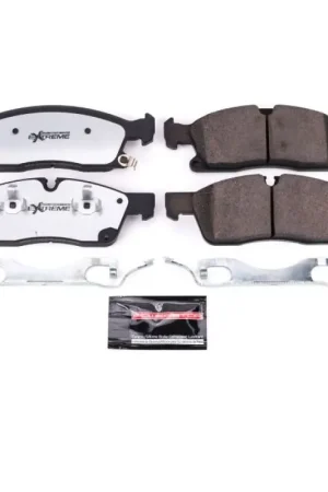 Markdown Power Stop 2017 Dodge Durango Front Z36 Truck & Tow Brake Pads w/Hardware