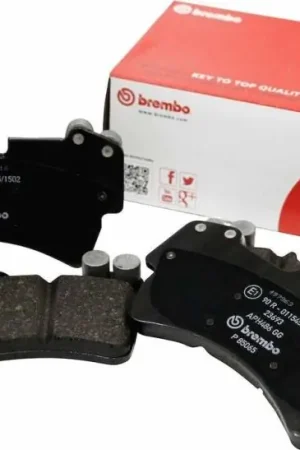 While Supplies Last Brembo 97-03 Ford F-150/2002 Lincoln Blackwood Front Premium NAO Ceramic OE Equivalent Pad
