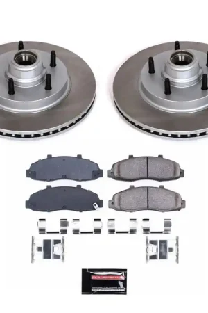 Power Stop 97-00 Ford F-150 Front Semi-Coated Rotor Kit Best Price