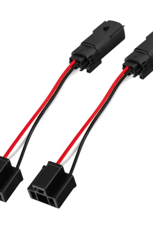 Best Price Oracle Lighting Jeep Wrangler JL Plug & Play H4 Headlight Wiring Adapter (Pair) FQCV 5844-504