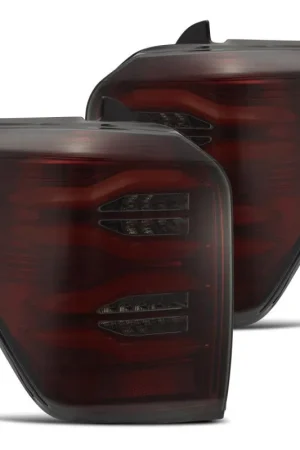 Shop Now AlphaRex 10-21 Toyota 4Runner PRO-Series LED Tail Lights Red Smoke