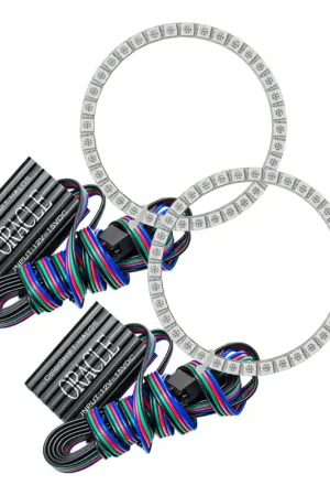 Direct From Factory Oracle Toyota Tundra 14-18 LED Fog Halo Kit - ColorSHIFT