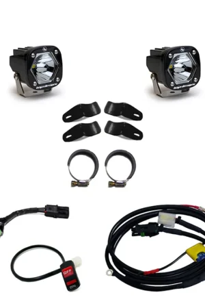 Same Day Shipping S1 Universal Moto Kit Spot Baja Designs