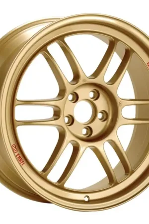 Top Pick Enkei RPF1 18x8.5 5x114.3 40mm Offset 73mm Bore Gold Wheel G35/350z