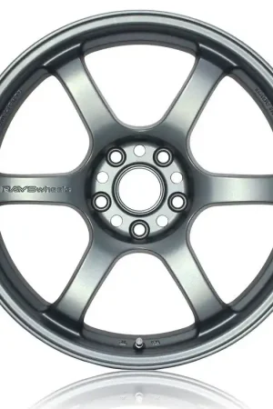 Gram Lights 57DR 18x9.5 +12 5x114.3 Gun Blue 2 Wheel Certified