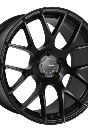 Enkei Raijin 18x8.5 50mm Offset 5x114.3 Bolt Pattern 72.6 Bore Diameter Matte Black Wheel Worldwide Shipping