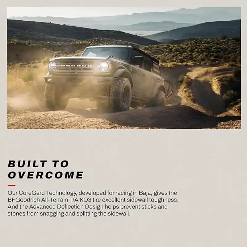 BFGoodrich All Terrain T/A KO3 LT265/65R18/D 117/114S Fan Favorite