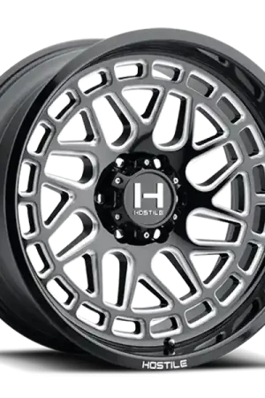 Best Seller Hostile Wheels Reaper H122 Blade Cut 20x12 -44mm Offset 6x139.7 (6x5.5)