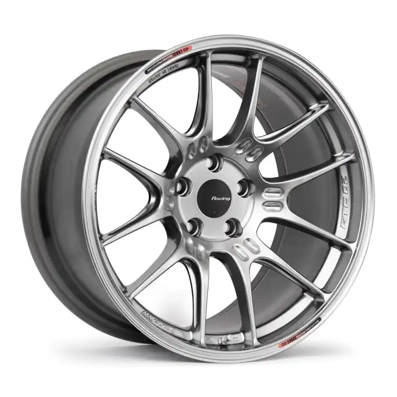 Enkei GTC02 19x9.5 5x114.3 45mm Offset 75mm Bore Hyper Silver Wheel Bargain