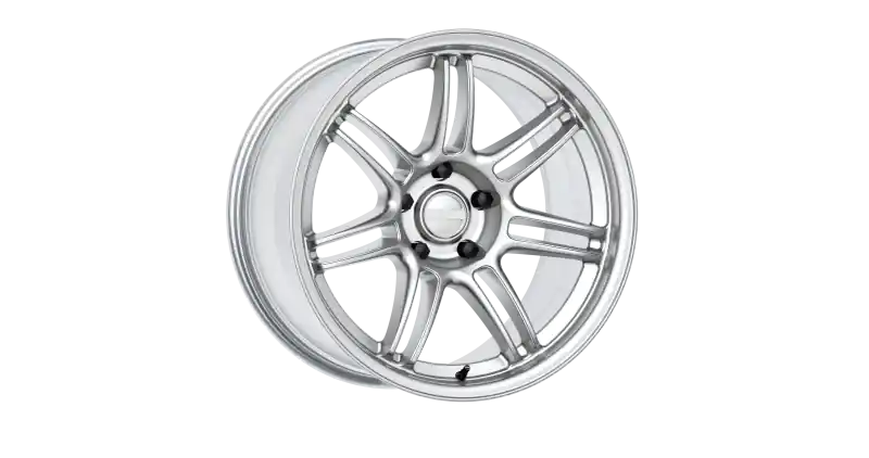 One Day Deal Kansei K17H Seven 18x8.5in / 5x120 BP / 35mm Offset / 72.6mm  Bore - Hyper Silver