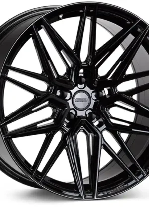Vossen HF-7 22x10.5 / 5x114.3 / ET32 / Deep Face / 73.1 - Gloss Black Wheel Fresh Stock