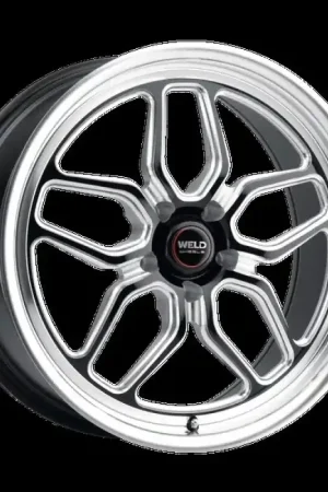 Fresh Stock Weld Racing 22x9.5 Laguna 6X135 ET25 BS 6.23 Gloss Black Milled Wheel 87.1 Dia.