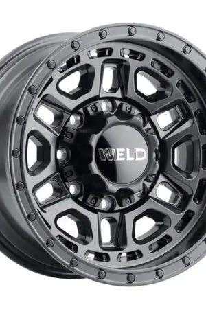 Wholesale Weld Off-Road Crux 22x10in / 5x127 BP / ET -18 / 87.1mm Bore - Satin Black Wheel