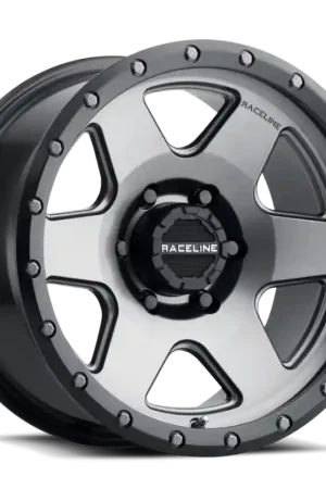 Popular Raceline 946G Boost 17x9in / 6x139.7 BP / 0mm Offset / 107.95mm Bore - Gunmetal Wheel