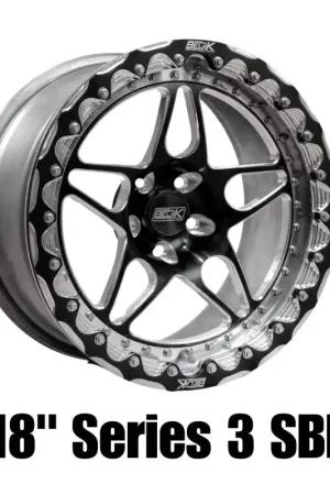 Belak 18x12 / 8in BS / 6x4.5in BP / High Pad / Series 3 - Single Beadlock Wheel Holiday Sale