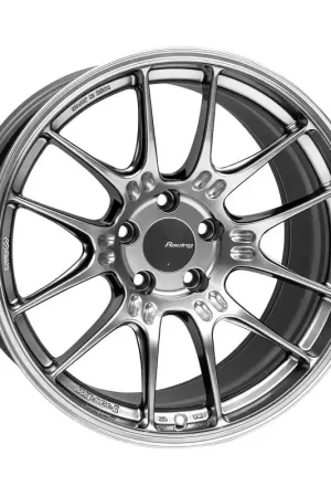 Enkei GTC02 18x9.5 5x114.3 15mm Offset 75mm Bore Hyper Silver Wheel One Day Deal