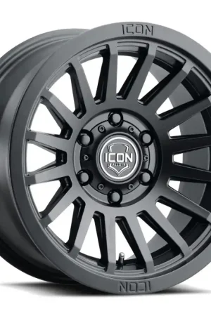 Bulk Order ICON Recon SLX 17x8.5 5x5 BP -6mm Offset 4.5in BS 71.5mm Bore Satin Black Wheel