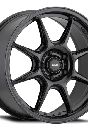 Konig Lockout 18x8.5 5x120 ET35 Gloss Black Crafted
