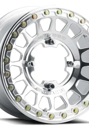Method MR413 Beadlock 15x10.0 0mm Offset 6x139.7 BP 78.30mm CB Polished Wheel w/ BH-H24100 Instant Buy