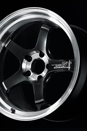 Exclusive Advan GT Beyond-R 18X8.5 / +37 Off / 5x114.3 BC / 73mm Bore / Diamond Cut and Dark Platinum Black