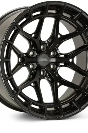 Vossen HFX-1 24x12 / 8x170 / ET-44 / Ultra Deep / 125.1 CB - Satin Black Wheel Same Day Shipping