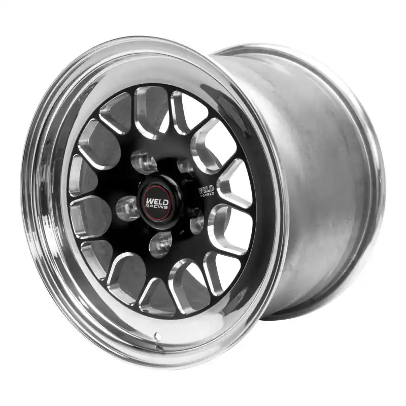 Weld S77 15x15.33 / 5x4.5 BP / 7.5in. BS Black Wheel (Medium Pad) - Non-Beadlock Wholesale