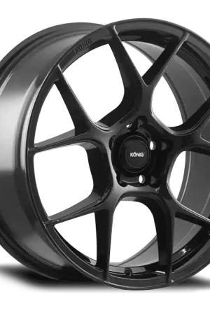 Konig Diverge 20X8.5 5X114.3 ET32 Gloss Black Back Cut Crafted