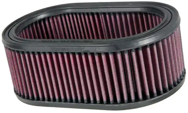 K&N Oval Air Filter - 8-7/8in L 5-1/4in W 3-1/4in H Worldwide Shipping