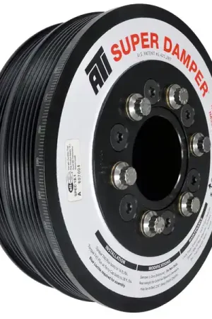 Exclusive ATI Damper - 7.425in - Steel LW - 6/4 Grv - LS1/LS2 - F & V Body - 6 Bolt - 3 Ring